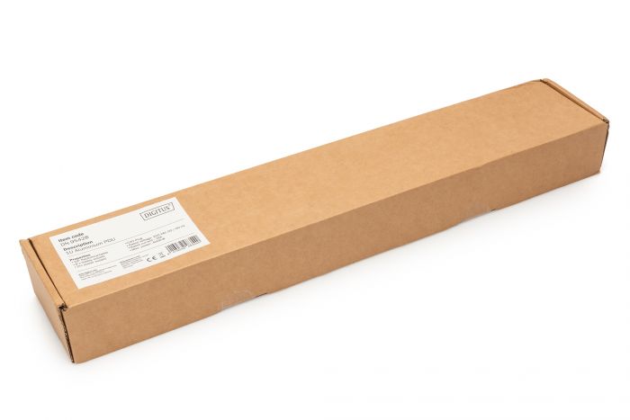 Пристрій розподілу електроживлення DIGITUS 1U, 8xSchuko, 16A, 250V, вилка C20