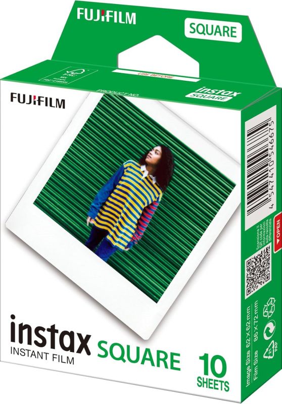 Фотопапір Fujifilm COLORFILM INSTAX SQUARE (86х72мм 10шт)