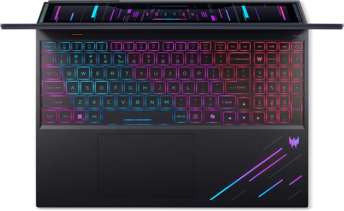 Ноутбук Acer Predator Helios 16 PH16-73 16" OLED, Intel U9-275HX, 32GB, F1TB, NVD5070Ti-12, Lin, чорний
