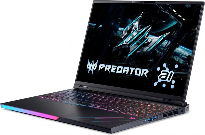 Ноутбук Acer Predator Helios 16 PH16-73 16" OLED, Intel U9-275HX, 32GB, F1TB, NVD5070Ti-12, Lin, чорний