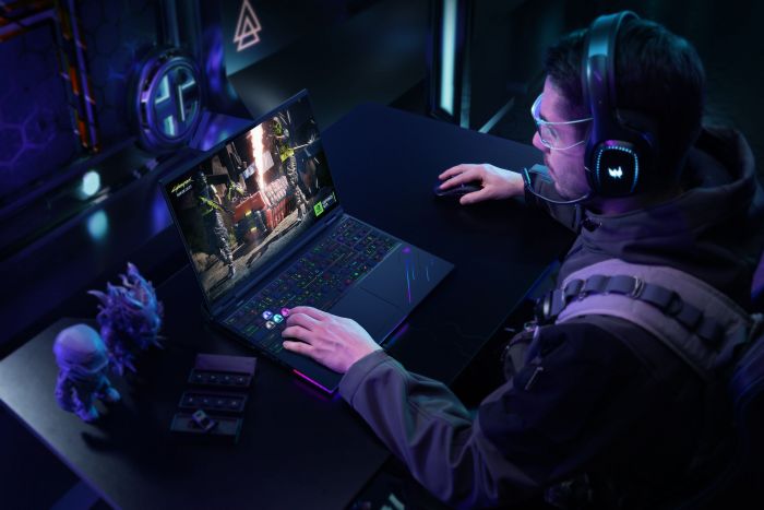 Ноутбук Acer Predator Helios 16 PH16-73 16" OLED, Intel U9-275HX, 32GB, F1TB, NVD5070Ti-12, Lin, чорний