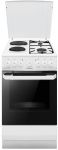 Плита з комбі. вар. поверхнею Hansa, 50х60см, 65л, емаль, газ контр., білий