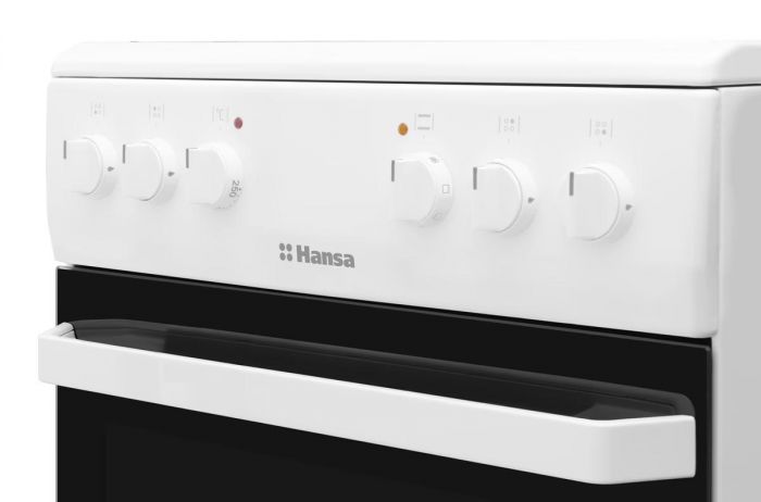 Плита електрична Hansa, 50х60см, 62л, білий