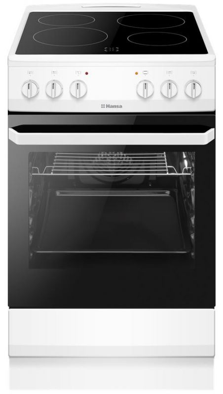 Плита електрична Hansa, 50х60см, 62л, білий