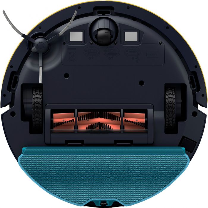 Робот-пилосос Philips Series 2000, h=9.7см, вологе прибирання, конт пил -0.38л, вода -0.3л, автон. робота до 120хв, EPA 11, Wi-Fi, темно-синій