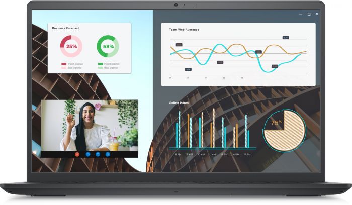 Ноутбук Dell Vostro 3530 15.6" FHD AG, Intel i7-1355U, 16GB, F512GB, UMA, Win11P, чорний