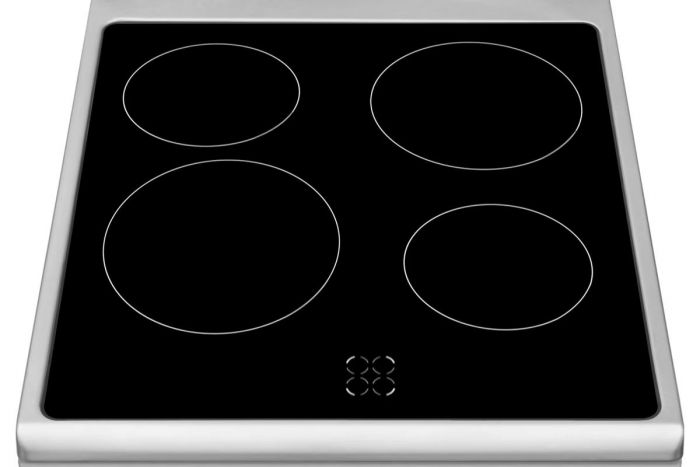 Плита електрична Hansa, 50х60см, 62л, нержавіюча сталь