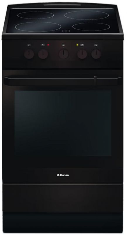 Плита електрична Hansa, 50х60см, 68л, коричневий