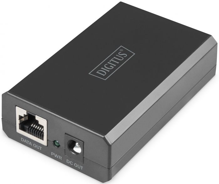 Розгалужувач DIGITUS Gigabit Ethernet PoE splitter, 51W