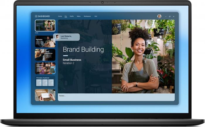Ноутбук Dell 16 DC16250 16" FHD+ AG, Intel 5-120U, 16GB, F1024GB, UMA, Lin, чорний