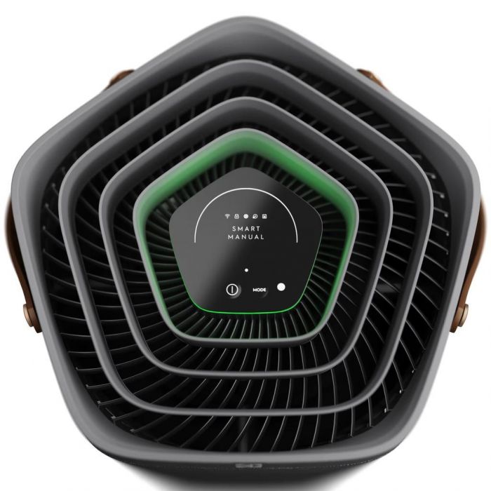 Очищувач повітря Electrolux, 145м2, 700м3/год, дисплей, 5-и шаровий HEPA фільтр, Wi-Fi, 9 режимів, сірий