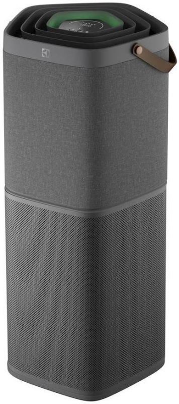 Очищувач повітря Electrolux, 145м2, 700м3/год, дисплей, 5-и шаровий HEPA фільтр, Wi-Fi, 9 режимів, сірий