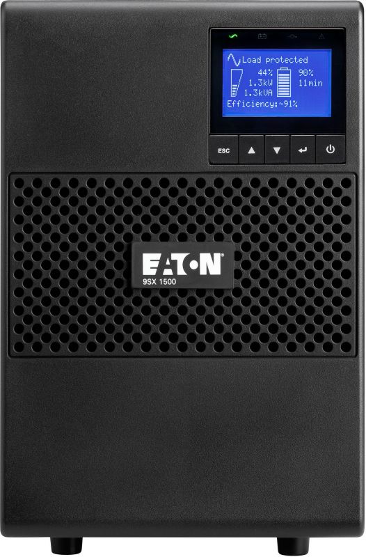 Джерело безперебійного живлення Eaton 9SX, 1500VA/1350W, LCD, USB, RS232, 6xC13
