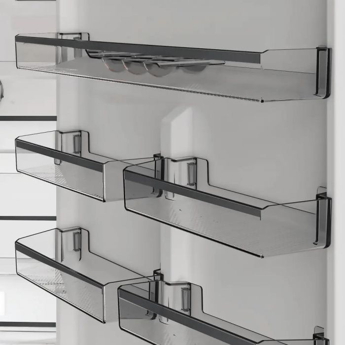 Холодильник Whirlpool з нижн. мороз., 192x70х70.5, холод.відд.-340л, мороз.відд.-150л, 2дв., А++, NF, інв., зона нульова, нерж