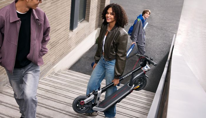 Електросамокат Segway-Ninebot E3 PRO E, сірий