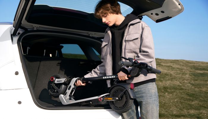 Електросамокат Segway-Ninebot E3 PRO E, сірий