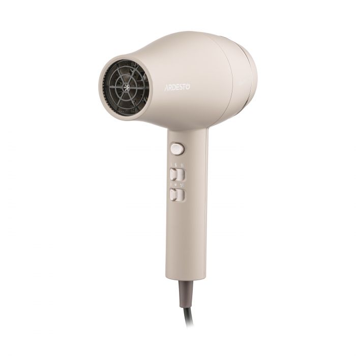 Фен ARDESTO Pearl Cream HD-Y700PERL, 1800-2000Вт, 2 швидкості, 3 темп.режими, бежевий