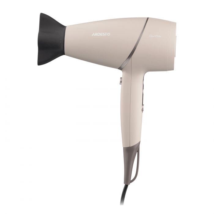 Фен ARDESTO Pearl Cream HD-Y701PERL, 1750-2100Вт, 3 швидкості, 3 темп.режими, бежевий