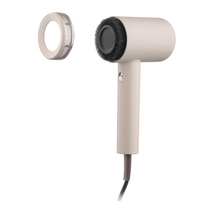 Фен ARDESTO Pearl Cream HD-Y702PERL, 1500-1800Вт, 3 швидкості, 3 темп.режими, магнітні насадки,бежевий