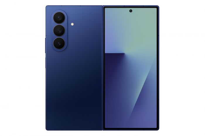 Смартфон Samsung Galaxy Fold 7 5G (F966) 8"/6.5" 12/256ГБ, 2SIM, 4400мА•год, блакитний сріблястий