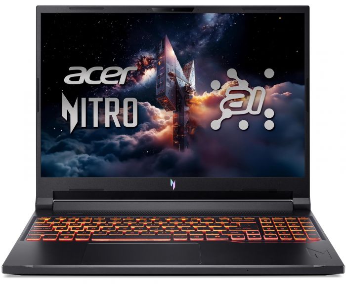 Ноутбук Acer Nitro V 16 ANV16-61 16" WUXGA IPS, AMD R9-365, 32GB, F1TB, NVD5070-8, Lin, чорний