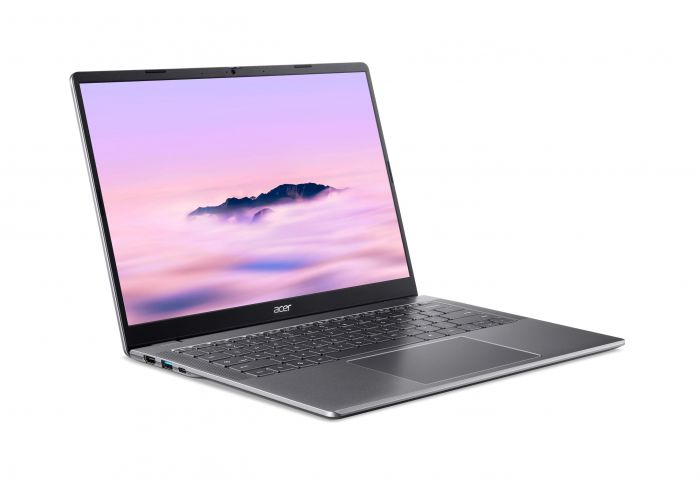 Ноутбук Acer Chromebook Plus CB514-6H 14" WUXGA IPS, Intel 3-N355, 8GB, F256GB, UMA, ChromeOS, сірий