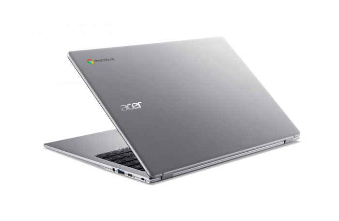 Ноутбук Acer Chromebook CB315-6HT 15.6" FHD IPS Touch, Intel 3-N355, 8GB, F128GB, UMA, ChromeOS, сріблястий