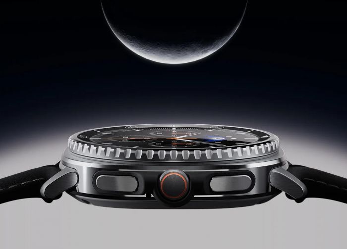 Смарт-годинник Samsung Galaxy Watch 8 Classic 47мм (L500) 1.34", 438x438, sAMOLED, BT 5.3, NFC, 2/64ГБ, чорний