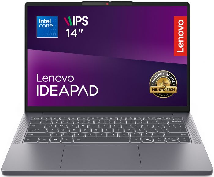 Ноутбук Lenovo IdeaPad Slim 3-14IRH10 14" WUXGA AG, Intel i5-13420H, 24GB, F512GB, UMA, DOS, сірий
