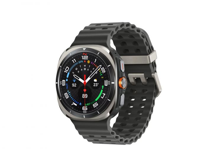 Смарт-годинник Samsung Galaxy Watch Ultra (2025) 47мм e-SIM (L705) 1.5", 480x480, sAMOLED, BT 5.3, NFC, 2/64ГБ, сріблястий титановий
