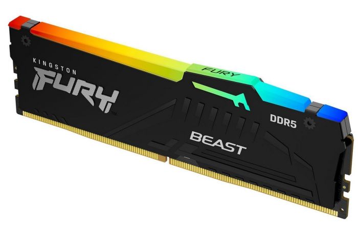 Пам'ять ПК Kingston DDR5 32GB 5600 FURY Beast RGB