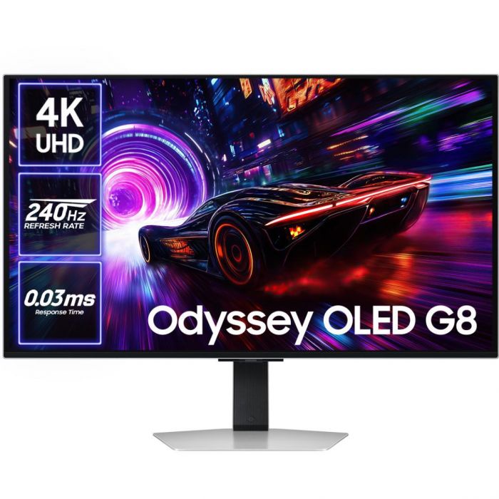 Монітор Samsung 32"Odyssey G81SF HDMI, DP, USB-C, Bluetooth, VA, 3840x2160, 240Hz, 0,03ms
