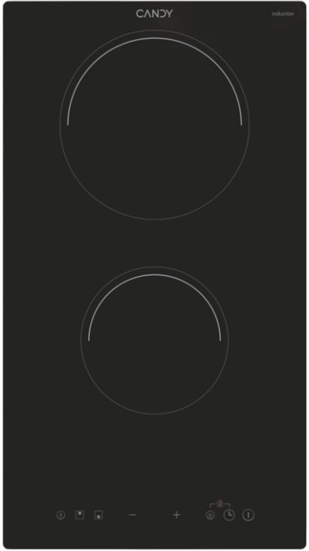 Варильна поверхня Candy індукційна, 30см, доміно, чорний