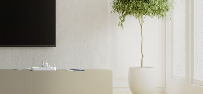 Подовжувач-фільтр мережевий Belkin 8хТип F, 3x1.5мм кв, 16А, USB-C/USB-C 30Вт, з захистом від перенапруги, 2м, білий