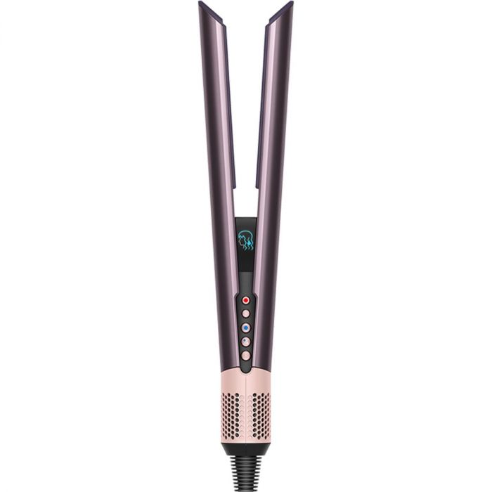 Випрямляч Dyson з вологого на сухе HТ01 Airstrait Jasper/Plum, темп.режимів-3, 80-140С, OLED-дисплей, кейс, метал, фіолетовий