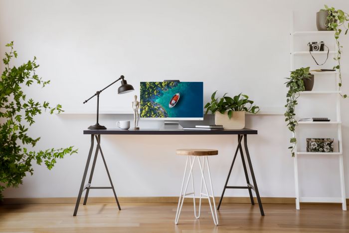 Комп'ютер персональний моноблок ASUS M3702WFAK-BPE0290 27" FHD AG, AMD R5-7520U, 8GB, F256GB, UMA, WiFi, кл+м, Без ОС, чорний