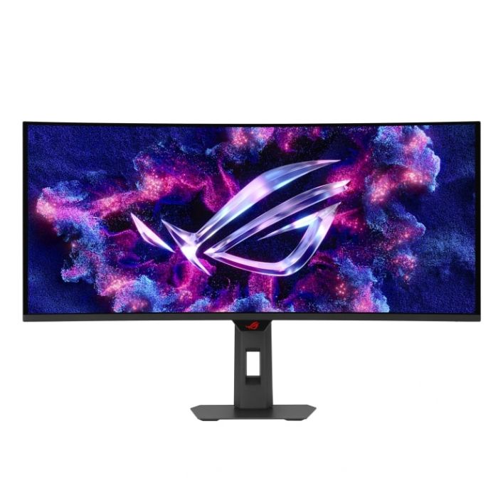 Монітор Asus 34" ROG Strix XG34WCDG 2xHDMI, DP, USB-C, 3xUSB, Audio, QD-OLED, 3440x1440, 21:9, 175Hz, 0.03ms, DCI-P3 99.3%, CURVED, AdaptiveSync, HAS, HDR400