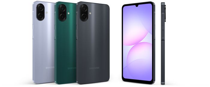 Смартфон Samsung Galaxy A07 (A075) 6.7" 4/128ГБ, 2SIM, 5000мА•год, чорний
