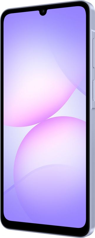 Смартфон Samsung Galaxy A07 (A075) 6.7" 4/128ГБ, 2SIM, 5000мА•год, фіолетовий світлий