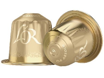 Кава L`OR капсули  Espresso Or Absolu, 100% арабіка, 10шт, Nespresso