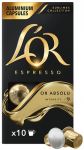 Кава L`OR капсули, Espresso Or Absolu, арабіка, 10шт, Nespresso