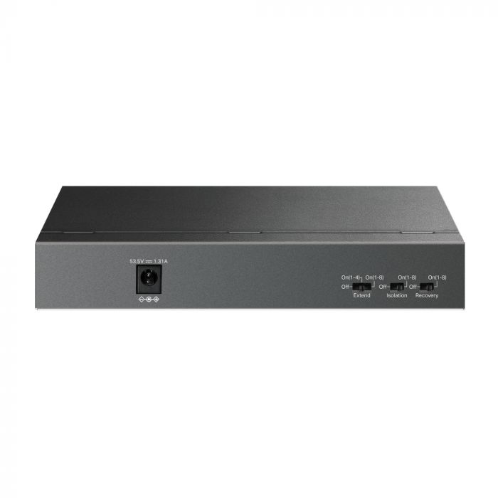 Комутатор TP-LINK LS109P  9xFE (8xPoE), 63 Вт