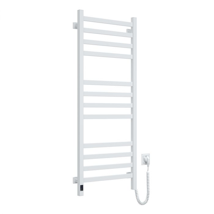 Рушникосушка Navin електрична Авангард, 1200х480х71мм, Wi-Fi, сталь, білий, праве підключення