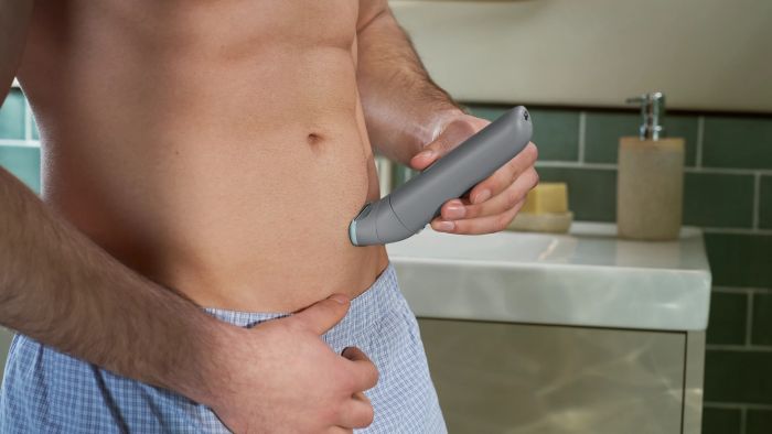 Тример Philips Series 3000, для тіла, акум., насадок-2, сталь, сірий