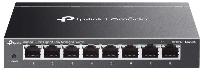 Комутатор TP-LINK ES208G  8xGE, WebSmart