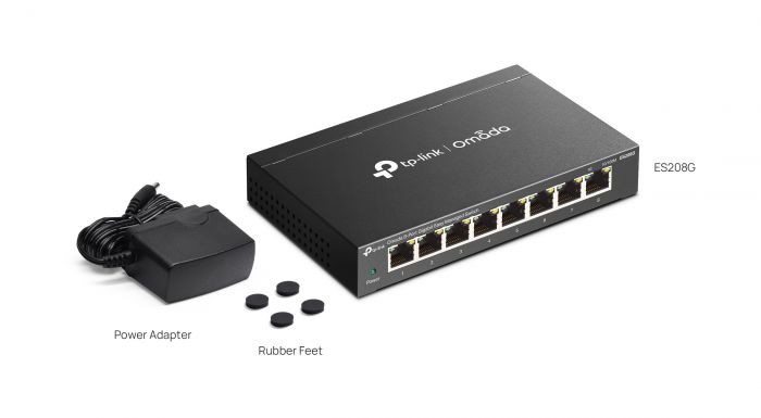 Комутатор TP-LINK ES208G  8xGE, WebSmart