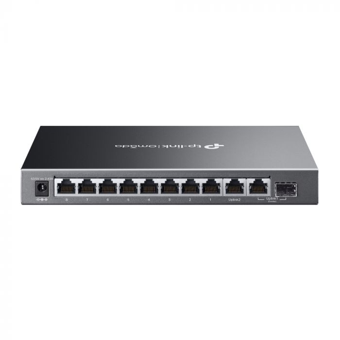 Комутатор TP-LINK ES210GMP  10xGE (8xPoE), 123W, WebSmart