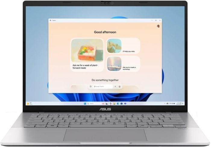Ноутбук ASUS Vivobook S 14 M3407HA-LY017 14" WUXGA IPS, AMD R5-220, 16GB, F512GB, UMA, NoOS, Сріблястий
