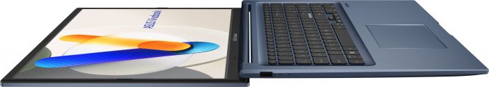 Ноутбук ASUS Vivobook 17 X1704VA-AU455 17.3" FHD IPS, Intel 5 120U, 16GB, F512GB, UMA, NoOS, Блакитний