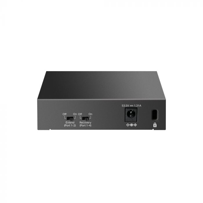 Комутатор TP-LINK LS105GP  5xGE (4xPoE), 65 Вт